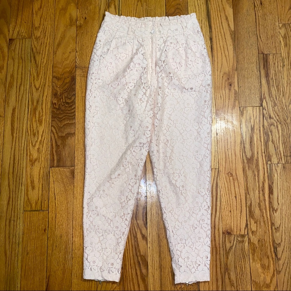 H&M Lace Ankle Pants